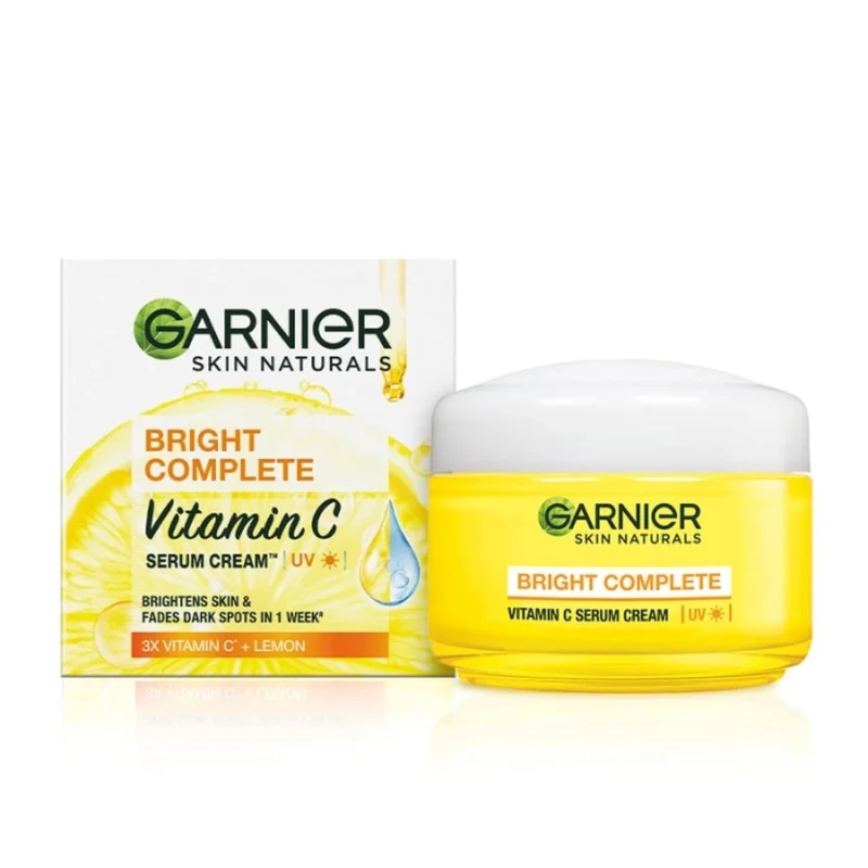 سرم کرم روشن کننده ویتامین سی Bright Complete گارنیه 45gr - Image 1