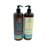 پک درمانی شامپو و ماسک بدون سولفات دیپ هیر اصل برزیل ترمیم کننده ابرسان Deep Hair