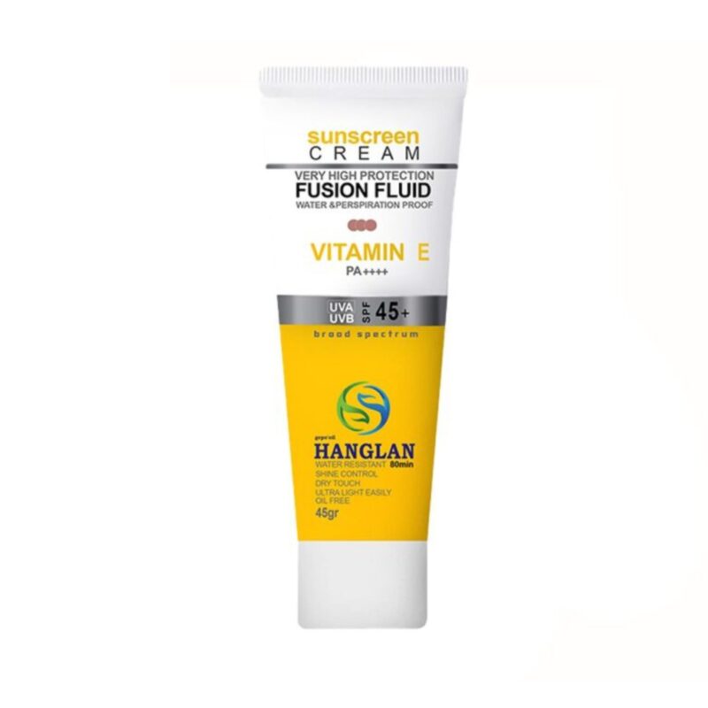 ضد آفتاب فیوژن فلویید بژ روشن هانگلن SPF45 حجم 45 گرم - Image 1